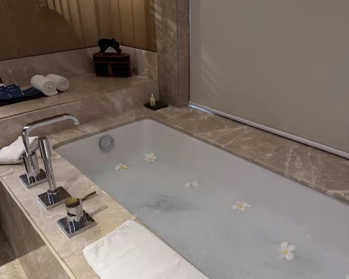 Private villa pool at Alila Villas Uluwatu, Pecatu