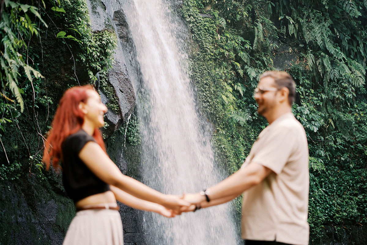 Valley view from wedding ceremony space at Ayung Resort Ubud, overlooking the Ayung River gorge, Payangan