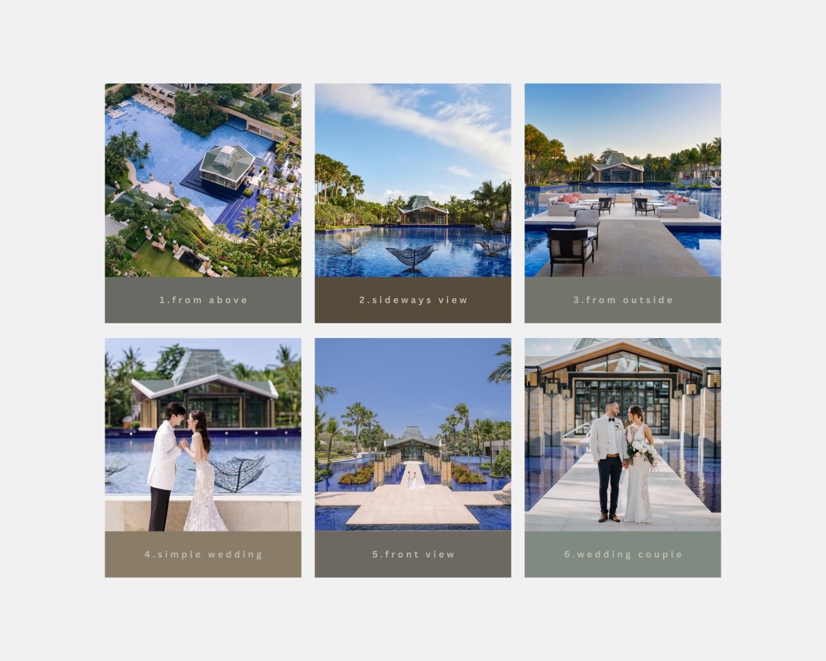 Eternity Chapel, a floating glass wedding chapel over Mulia Lake at The Mulia in Nusa Dua