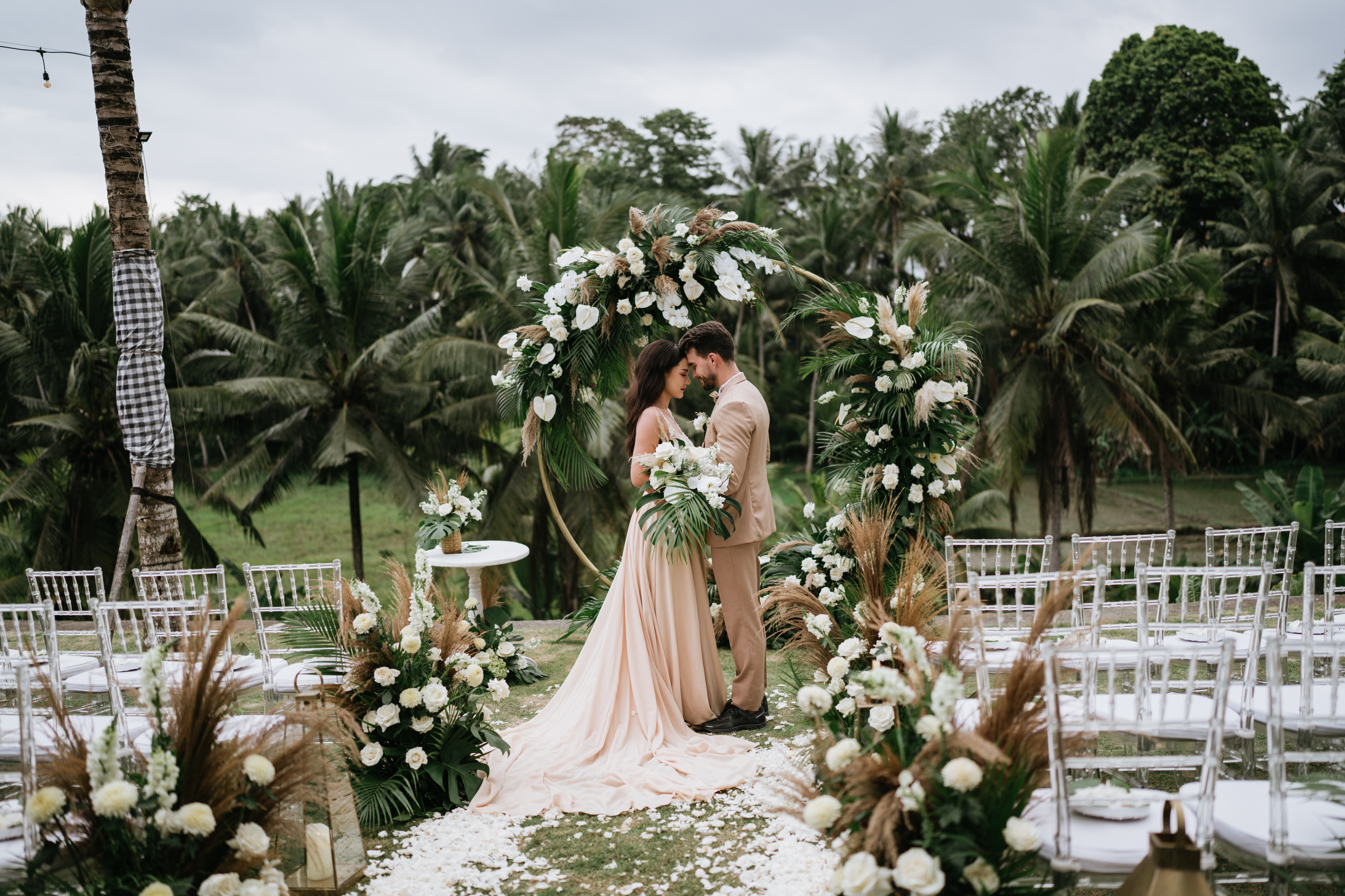 Venue spaces at Impiana Private Villas Seminyak with tropical gardens in seminyak