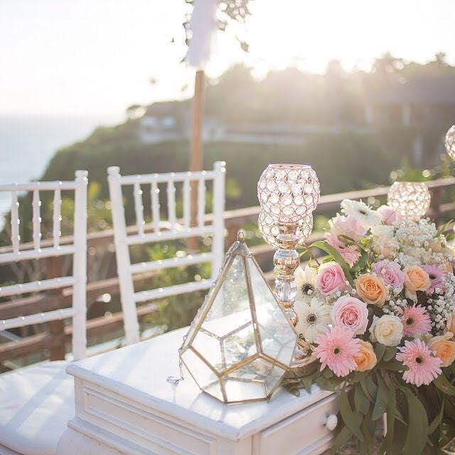 Ocean-view wedding ceremony at Maiara Villa, Uluwatu