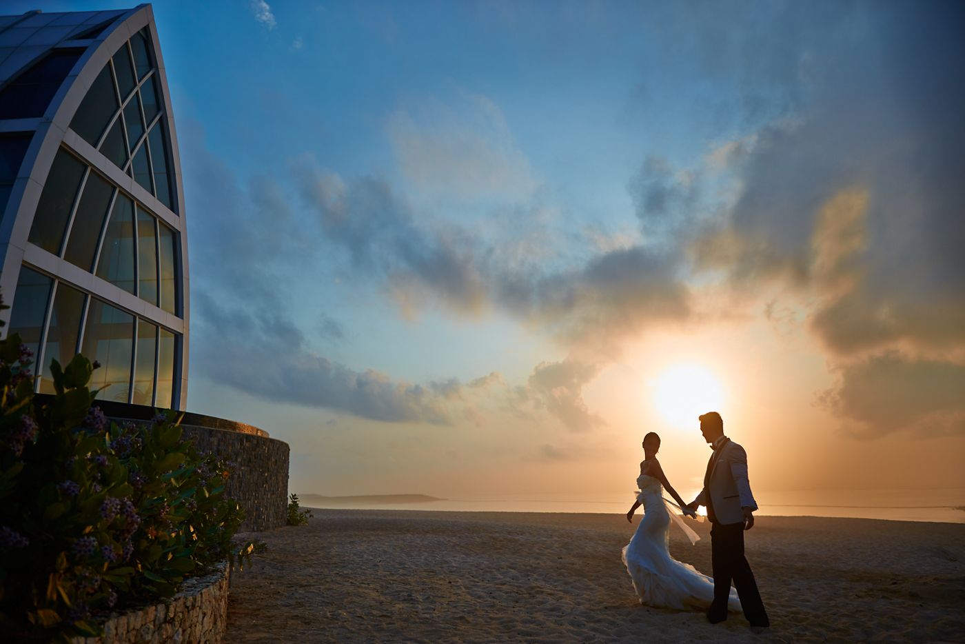 The Majestic Chapel seen from the beachfront at The Ritz-Carlton Bali, Sawangan