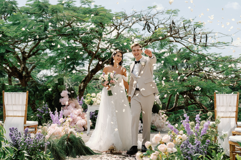 Wedding celebration at Maya Ubud Resort & Spa near Ubud