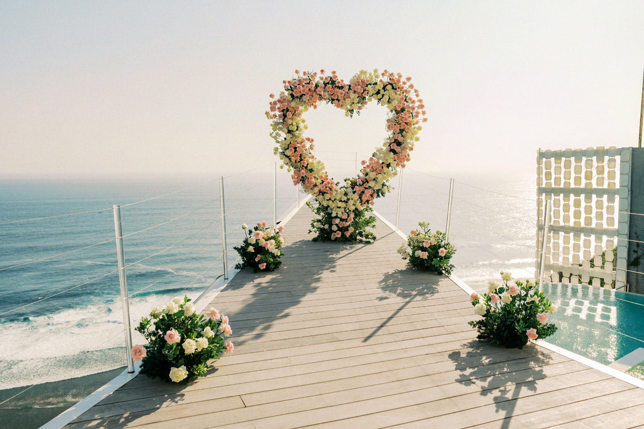 Bride portrait at Private Jet Villa wedding in Bali