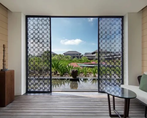 Garden villa accommodation at Radisson Blu Bali Uluwatu resort