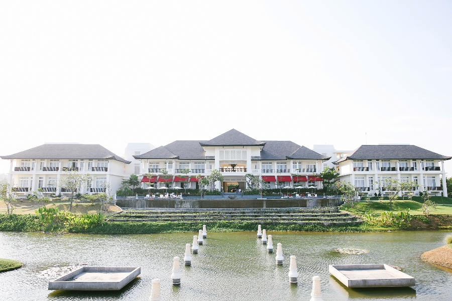 Beach and shoreline view at Rumah Luwih Beach Resort on the Lebih coast, Gianyar