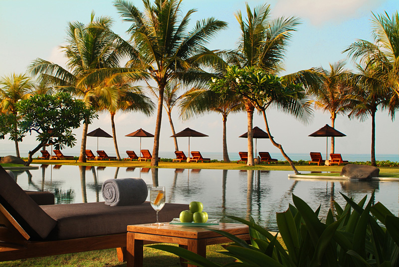 Main pool and villas at The Samaya Seminyak