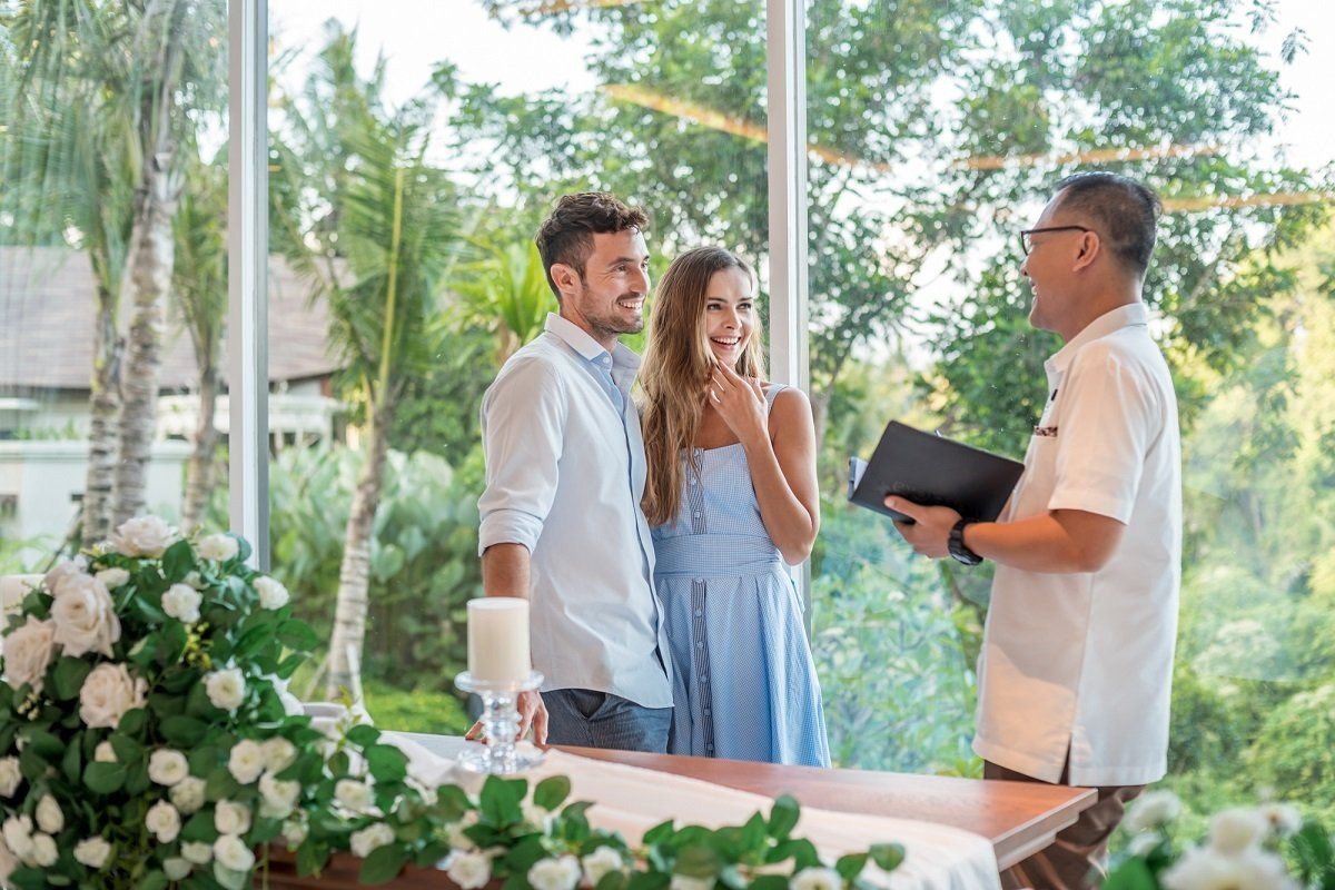 Wedding event space at Tanadewa Resort Ubud in Ubud