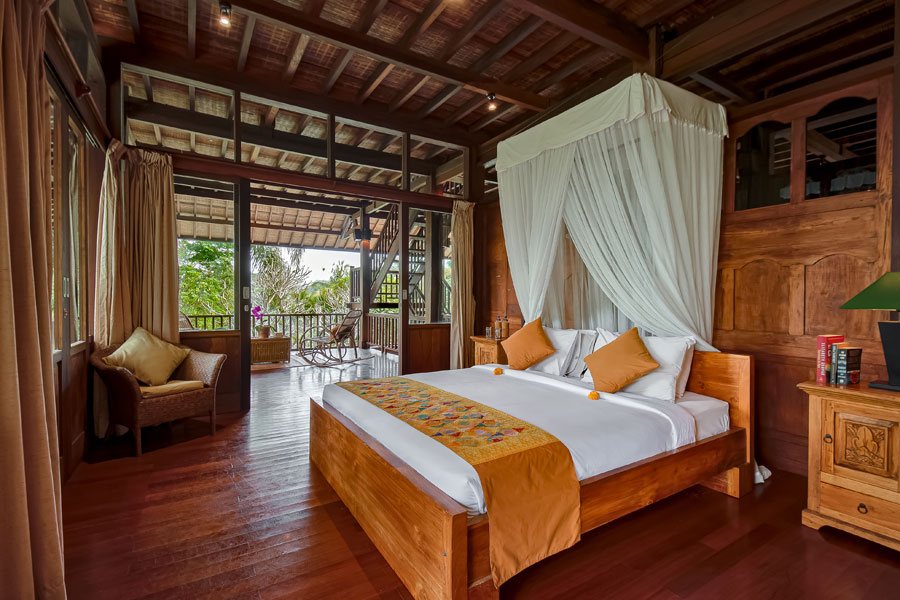 Outdoor space at Villa Atas Awan villa